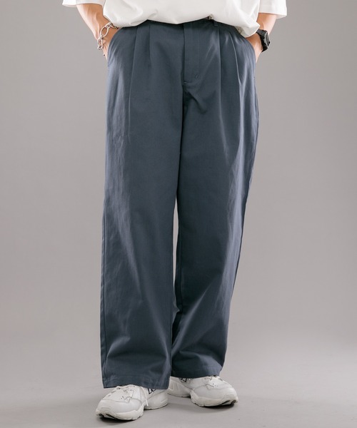 kutir（クティール）の「ワイドストレートチノパンツ（チノパンツ・メンズ・ホワイト/ライトブルー/ボルドー・SMALL/MEDIUM/LARGE）」の21枚目の写真
