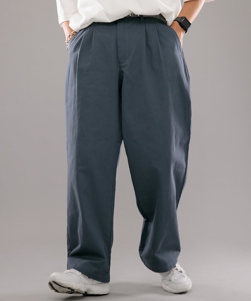 kutir（クティール）の「ワイドストレートチノパンツ（チノパンツ・メンズ・ホワイト/ライトブルー/ボルドー・SMALL/MEDIUM/LARGE）」の22枚目の写真