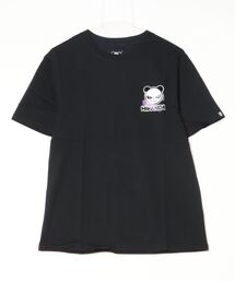 HIPANDA | HIPANDA ハイパンダ メンズ オーロラカラー絆創膏 ワンポイントプリント 半袖Tシャツ(Tシャツ/カットソー)