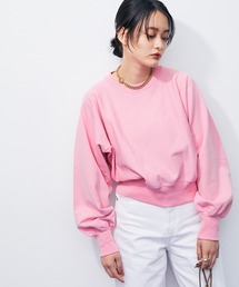 【ZOZO限定】クルーネックボリュームスリーブスウェット