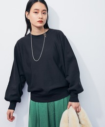 【ZOZO限定】クルーネックボリュームスリーブスウェット