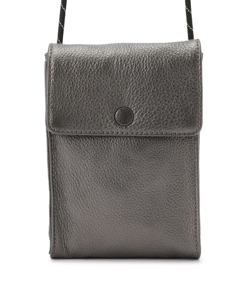 AVIREX（アヴィレックス）の「【直営店限定】カウレザーミニショルダーバッグ/ COW LEATHER MINI SYOULDER BAG（ショルダーバッグ・レディース・シルバー/ブラック・FREE）」の10枚目の写真