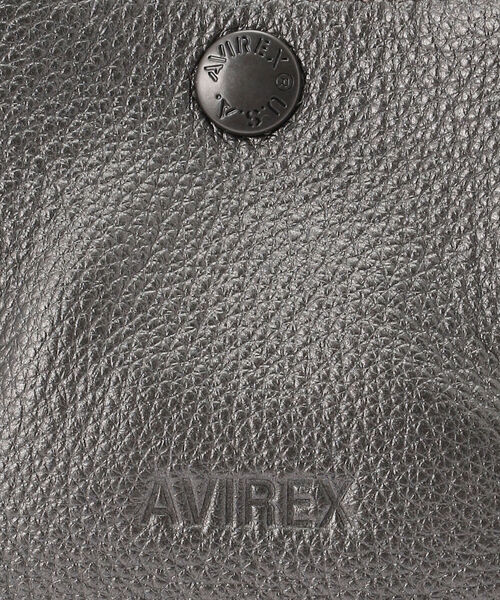 AVIREX（アヴィレックス）の「【直営店限定】カウレザーミニショルダーバッグ/ COW LEATHER MINI SYOULDER BAG（ショルダーバッグ・レディース・シルバー/ブラック・FREE）」の15枚目の写真