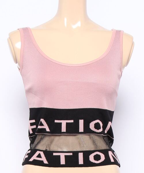 Anuenue(アヌエヌエ)の「レディース シースルータンクトップ(タンクトップ・レディース・ピンク/ホワイト/グレー/ブラック・FREE)」の15枚目の写真