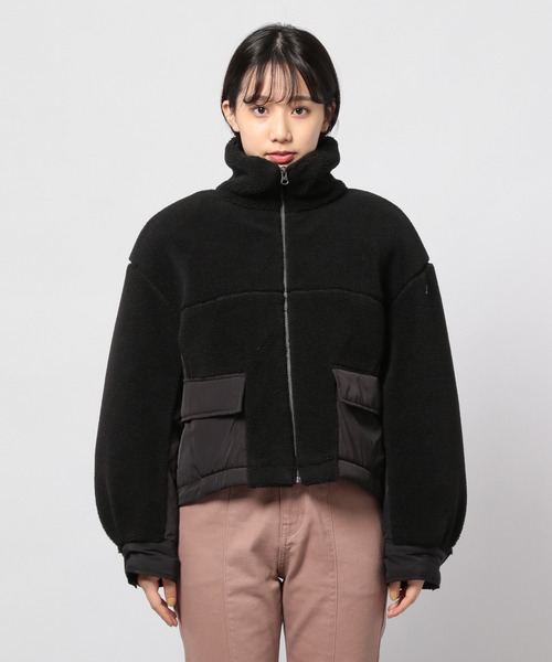 PAGEBOY（ページボーイ）の「ボアショートブルゾン（ブルゾン・レディース・ブラック/ホワイト系その他/ブラウン系その他・FREE）」の15枚目の写真