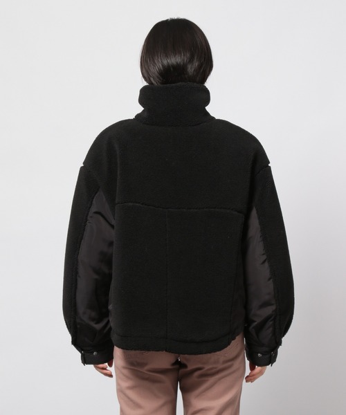 PAGEBOY（ページボーイ）の「ボアショートブルゾン（ブルゾン・レディース・ブラック/ホワイト系その他/ブラウン系その他・FREE）」の17枚目の写真