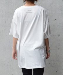 MATCH&more | ロゴプリントオーバーサイズ半袖Ｔシャツ(Tシャツ/カットソー)