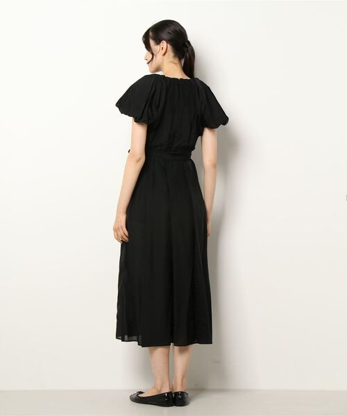 LILY BROWN（リリーブラウン）の「バルーンスリーブロングワンピース