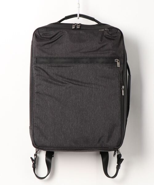 MONSIEUR NICOLE（ムッシュニコル）の「ハイブリッド 3WAYバッグ（バックパック/リュック・メンズ・ブラック/ダークブルー・FREE）」の2枚目の写真