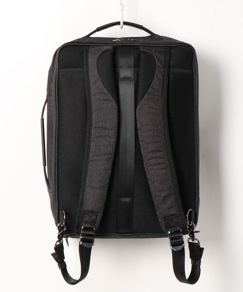 MONSIEUR NICOLE（ムッシュニコル）の「ハイブリッド 3WAYバッグ（バックパック/リュック・メンズ・ブラック/ダークブルー・FREE）」の4枚目の写真
