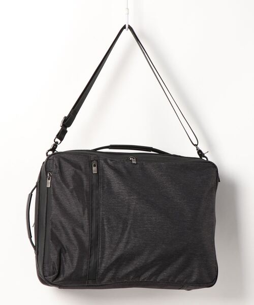 MONSIEUR NICOLE（ムッシュニコル）の「ハイブリッド 3WAYバッグ（バックパック/リュック・メンズ・ブラック/ダークブルー・FREE）」の5枚目の写真