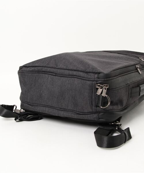 MONSIEUR NICOLE（ムッシュニコル）の「ハイブリッド 3WAYバッグ（バックパック/リュック・メンズ・ブラック/ダークブルー・FREE）」の3枚目の写真