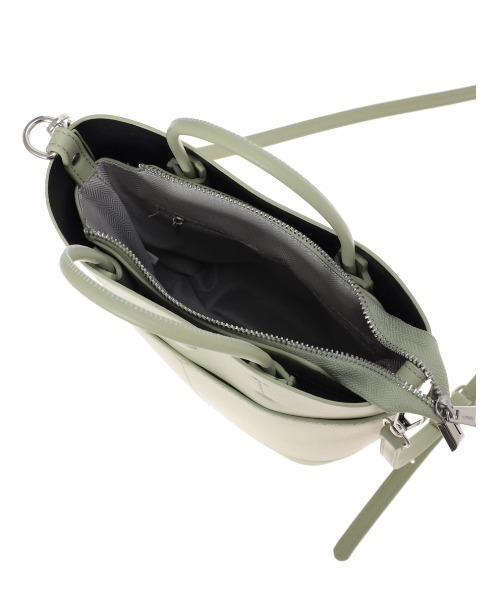 fifth(フィフス)の「マルチポケットショルダーバッグ(ショルダーバッグ・レディース・ホワイト/グリーン・FREE)」の13枚目の写真