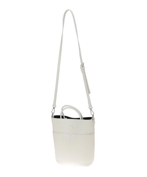 fifth(フィフス)の「マルチポケットショルダーバッグ(ショルダーバッグ・レディース・ホワイト/グリーン・FREE)」の5枚目の写真