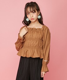 JENNI love | シャーリングブラウス(シャツ/ブラウス)