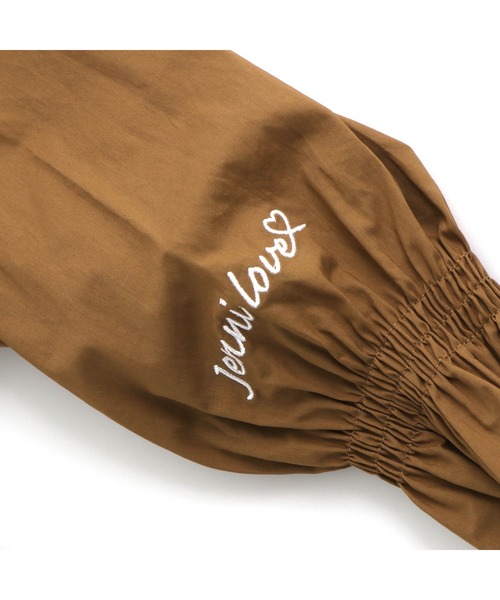 JENNI love(ジェニィラブ)の「シャーリングブラウス(シャツ/ブラウス・キッズ・ベージュ/ピンク/ブラウン・150cm/160cm/130cm/140cm)」の17枚目の写真