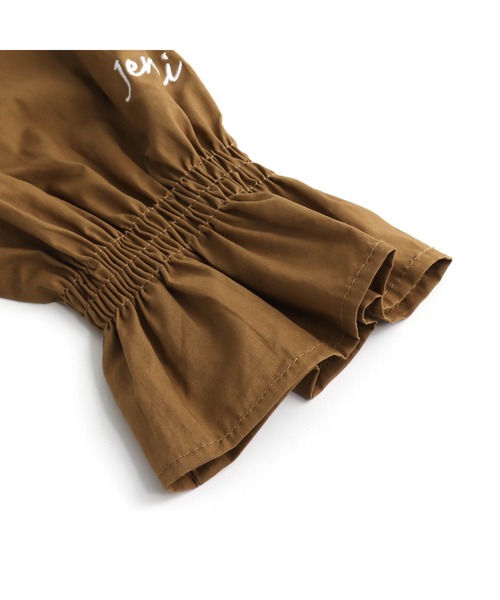 JENNI love(ジェニィラブ)の「シャーリングブラウス(シャツ/ブラウス・キッズ・ベージュ/ピンク/ブラウン・150cm/160cm/130cm/140cm)」の18枚目の写真