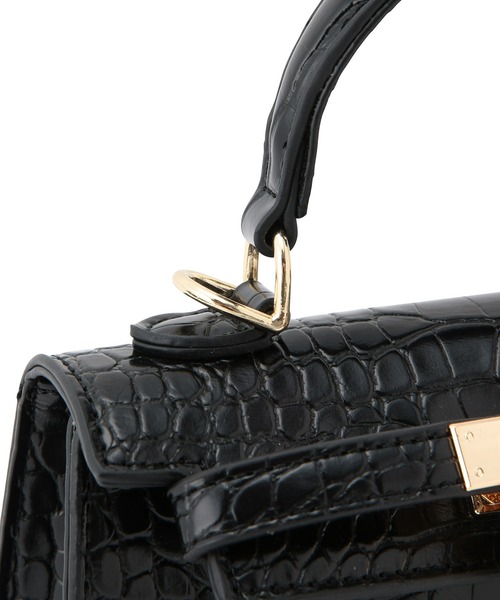 MADEMOISELLE ROPE'（マドモアゼル ロペ）の「【PETA+JAIN】ミニ ショルダーバッグ（ショルダーバッグ・レディース・ホワイト/ブラック・FREE）」の9枚目の写真