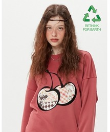 キルシー トレーナー スウェット ピンク ピンク KIRSH(キルシー) スウェット・トレーナー(レディース