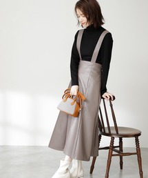 N.（N. Natural Beauty Basic） | 【S Size Line】◆フェイクレザーマーメイドスカート(スカート)