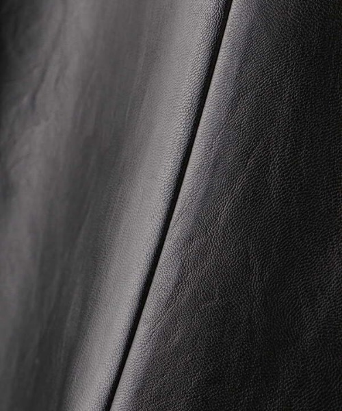 N.（N. Natural Beauty Basic）（エヌエヌナチュラルビューティーベーシック）の「【S Size Line】◆フェイクレザーマーメイドスカート（スカート・レディース・ブラック/モカ・SMALL/MEDIUM）」の14枚目の写真