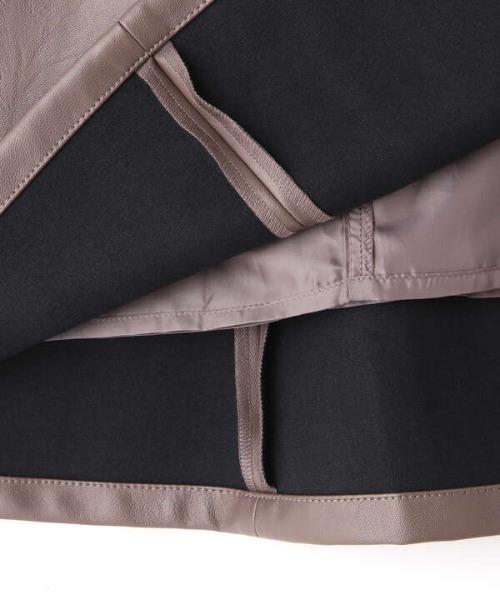 N.（N. Natural Beauty Basic）（エヌエヌナチュラルビューティーベーシック）の「【S Size Line】◆フェイクレザーマーメイドスカート（スカート・レディース・ブラック/モカ・SMALL/MEDIUM）」の19枚目の写真