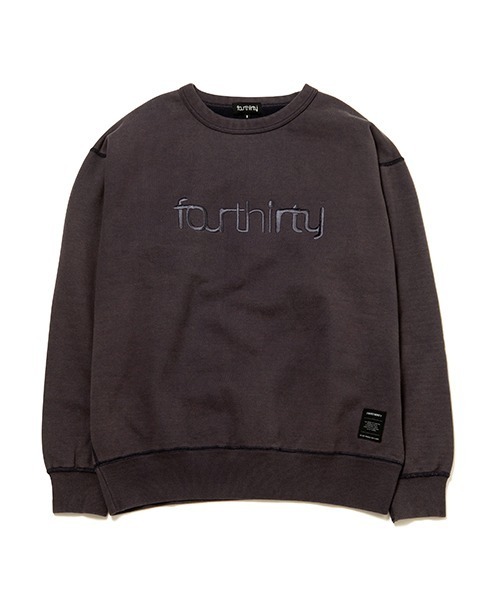 【430】WASHED LOGO ICONSWEAT