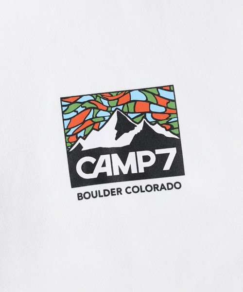 CAMP7（キャンプセブン）の「【CAMP7】ＢＯＸロゴクルーネックスウェット（スウェット・メンズ・ホワイト/レッド/ベージュ・S/M/XL/L）」の21枚目の写真