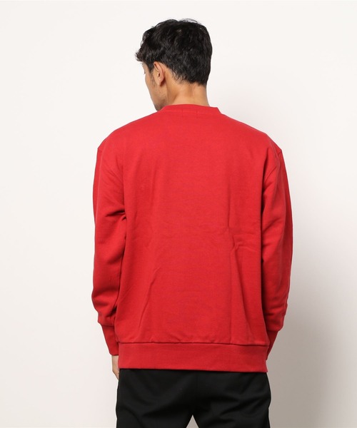 CAMP7（キャンプセブン）の「【CAMP7】ＢＯＸロゴクルーネックスウェット（スウェット・メンズ・ホワイト/レッド/ベージュ・S/M/XL/L）」の16枚目の写真