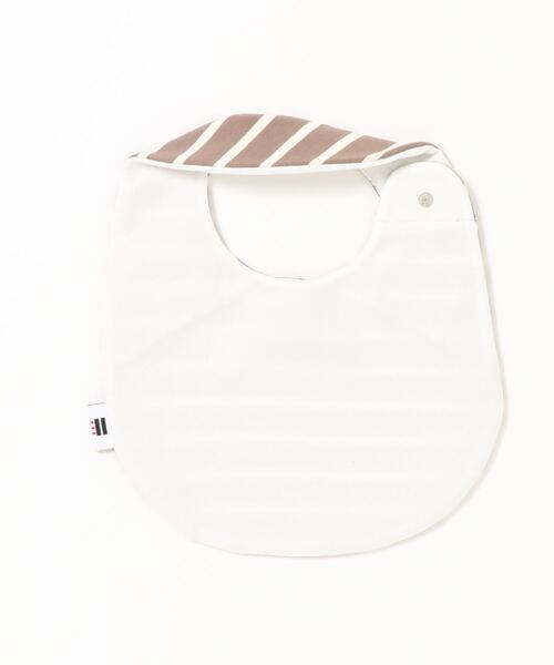 birthday party（バースデイパーティー）の「birthday party/インレイ ストレッチ ボーダー クマ よだれかけ スタイ ベビー（その他ベビー用品・キッズ・オフホワイト/ベージュ・FREE）」の14枚目の写真