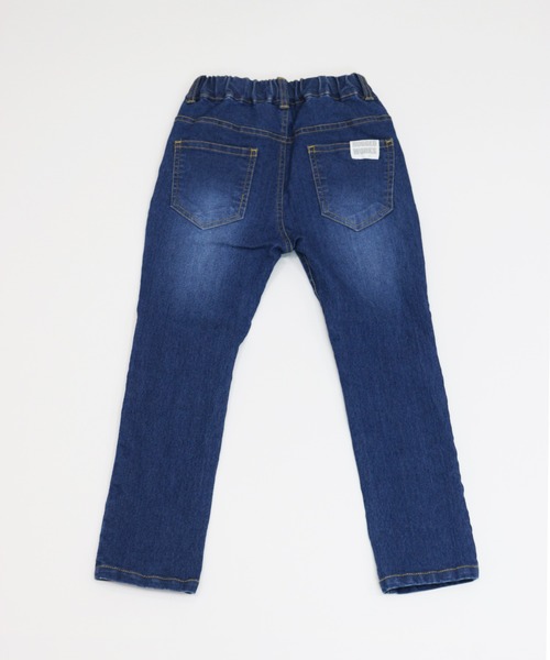 RUGGEDWORKS(ラゲッドワークス)の「スリムストレートストレッチデニムパンツ(デニムパンツ・キッズ・ネイビー/ブルー・90/100/110/120/130/140/150)」の8枚目の写真