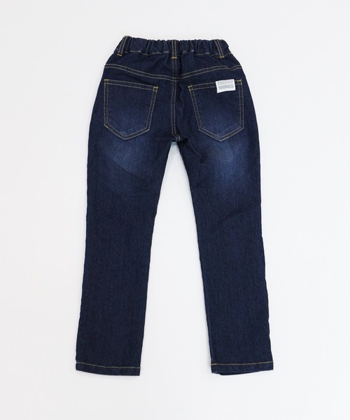 RUGGEDWORKS(ラゲッドワークス)の「スリムストレートストレッチデニムパンツ(デニムパンツ・キッズ・ネイビー/ブルー・90/100/110/120/130/140/150)」の7枚目の写真