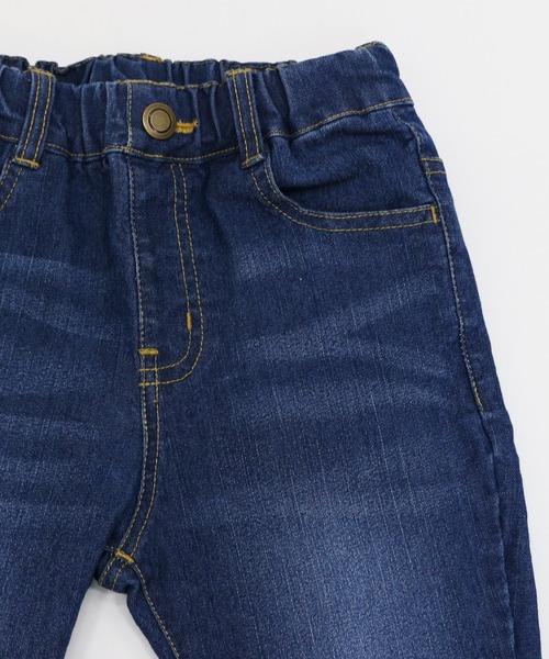 RUGGEDWORKS(ラゲッドワークス)の「スリムストレートストレッチデニムパンツ(デニムパンツ・キッズ・ネイビー/ブルー・90/100/110/120/130/140/150)」の6枚目の写真