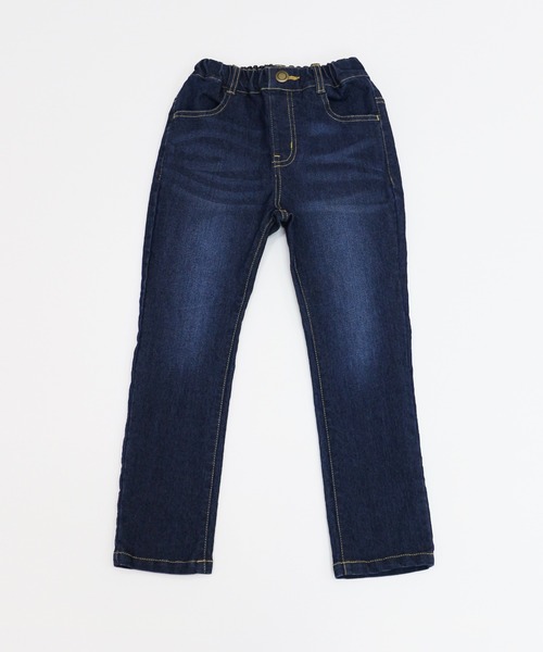 RUGGEDWORKS(ラゲッドワークス)の「スリムストレートストレッチデニムパンツ(デニムパンツ・キッズ・ネイビー/ブルー・90/100/110/120/130/140/150)」の4枚目の写真