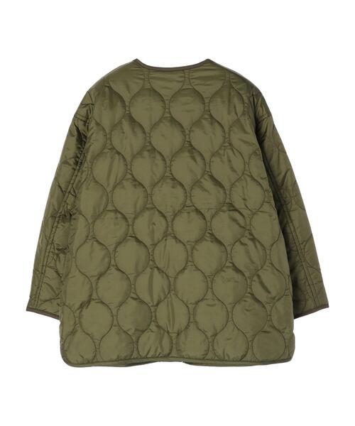 AMERICAN HOLIC（アメリカンホリック）の「ミディキルティングコート（その他アウター・レディース・ブラック/カーキ・M/L）」の14枚目の写真