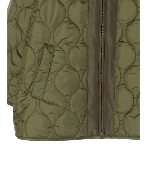 AMERICAN HOLIC（アメリカンホリック）の「ミディキルティングコート（その他アウター・レディース・ブラック/カーキ・M/L）」の11枚目の写真