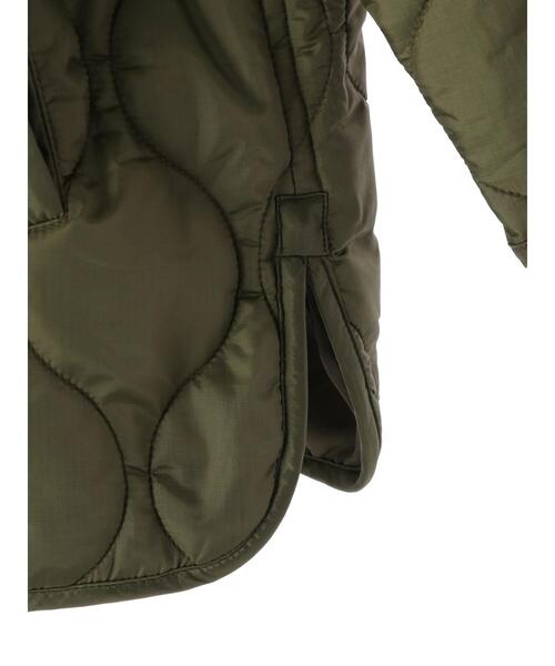 AMERICAN HOLIC（アメリカンホリック）の「ミディキルティングコート（その他アウター・レディース・ブラック/カーキ・M/L）」の10枚目の写真