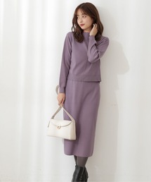 PROPORTION BODY DRESSING | ニットタイトセットアップ / 1211240004(ワンピース)