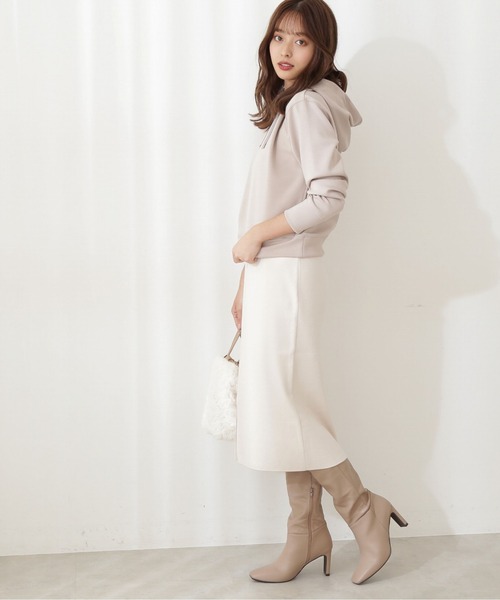 PROPORTION BODY DRESSING（プロポーションボディドレッシング）の「ニットタイトセットアップ / 1211240004（ワンピース・レディース・ダークベージュ/パープル系その他/ホワイト系その他・MEDIUM/SMALL）」の11枚目の写真