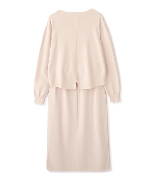 PROPORTION BODY DRESSING（プロポーションボディドレッシング）の「ニットタイトセットアップ / 1211240004（ワンピース・レディース・ダークベージュ/パープル系その他/ホワイト系その他・MEDIUM/SMALL）」の22枚目の写真