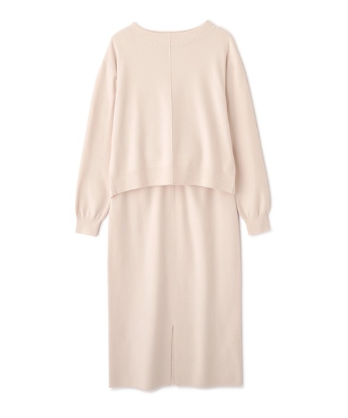 PROPORTION BODY DRESSING（プロポーションボディドレッシング）の「ニットタイトセットアップ / 1211240004（ワンピース・レディース・ダークベージュ/パープル系その他/ホワイト系その他・MEDIUM/SMALL）」の21枚目の写真