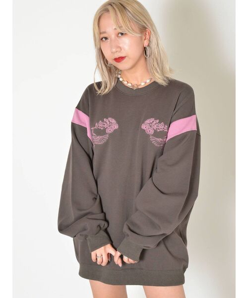 jouetie（ジュエティ）の「【POSTOKYO】浮世絵ボーリングプルオーバー 