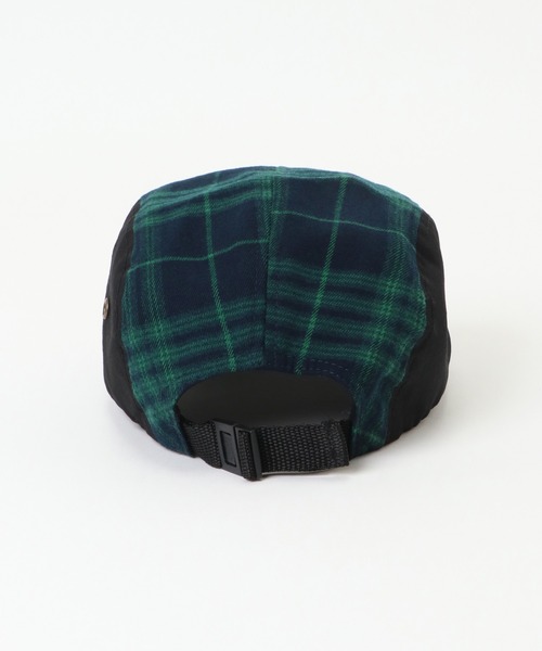 ikka（イッカ）の「【キッズ】チェック切り替えジェットCAP（キャップ・キッズ・グリーン/ブラック・FREE）」の6枚目の写真