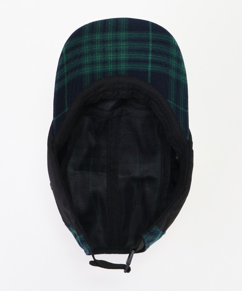 ikka（イッカ）の「【キッズ】チェック切り替えジェットCAP（キャップ・キッズ・グリーン/ブラック・FREE）」の10枚目の写真