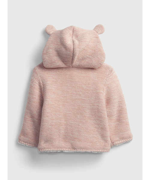 GAP（ギャップ）の「ブラナンベア セーター (ベビー)（パーカー・キッズ・ライトグレー/ピンク/アイボリー/ブラウン・12-18M/6-12M/18-24M/3-6M）」の5枚目の写真