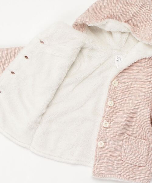GAP（ギャップ）の「ブラナンベア セーター (ベビー)（パーカー・キッズ・ライトグレー/ピンク/アイボリー/ブラウン・12-18M/6-12M/18-24M/3-6M）」の7枚目の写真