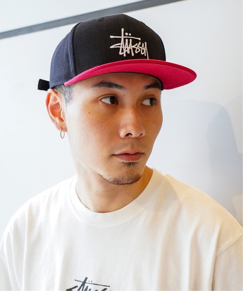 STUSSY（ステューシー）の「【STUSSY / ステューシー】 2Tone Team Strapback キャップ（キャップ・メンズ・チャコールグレー/ブラック・FREE）」の6枚目の写真