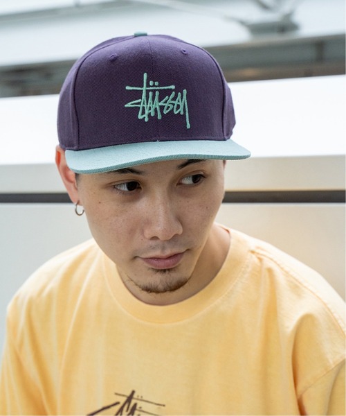 STUSSY（ステューシー）の「【STUSSY / ステューシー】 2Tone Team Strapback キャップ（キャップ・メンズ・チャコールグレー/ブラック・FREE）」の20枚目の写真