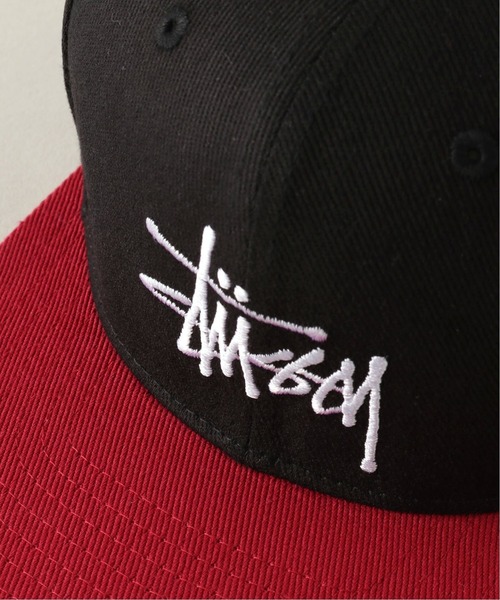 STUSSY（ステューシー）の「【STUSSY / ステューシー】 2Tone Team Strapback キャップ（キャップ・メンズ・チャコールグレー/ブラック・FREE）」の5枚目の写真