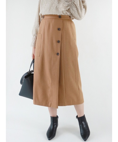 セール 前ボタンラップタイトスカート スカート Te Chichi テチチ のファッション通販 Zozotown